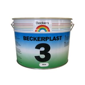 Краска латексная Beckerplast 3, 10 л, белый Beckers (Бекерс)