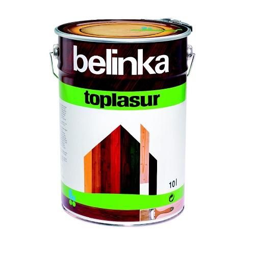 Декоративное лазурное покрытие с уф-фильтрами и абсорбентами  Toplasur №16, 5 л Белинка (Belinka)