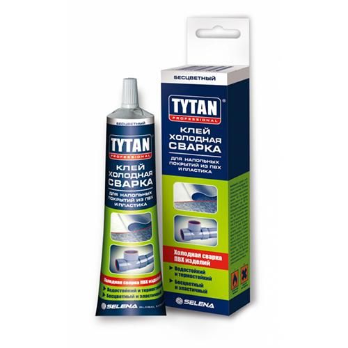 Герметик холодная сварка для напольных покрытий из ПВХ и пластика, Professional, 150 мл Tytan (Титан)