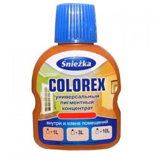 Краситель универсальный Colorex 0.1 л., оранжевый Sniezka (Снежка)