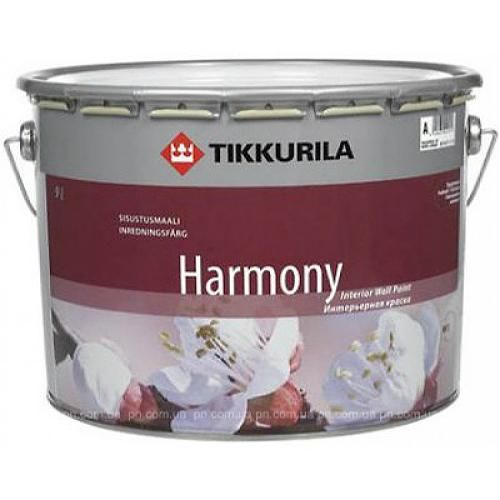 Краска акрилатная матовая Harmony (Гармония), База С 9 л. Tikkurila (Тиккурила)