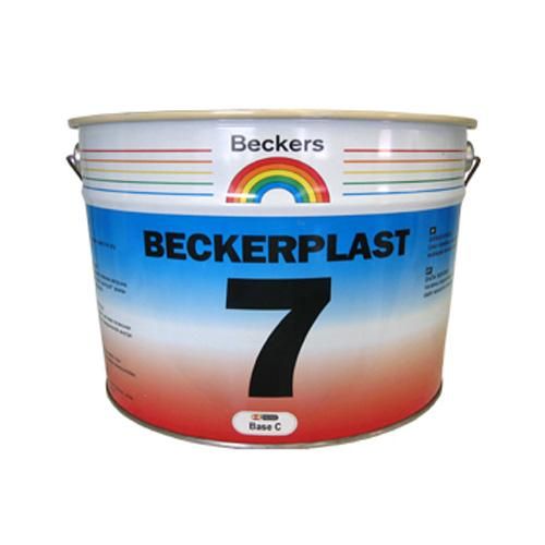 Краска латексная Beckerplast 7, База А, 9 л, белый Beckers (Бекерс)