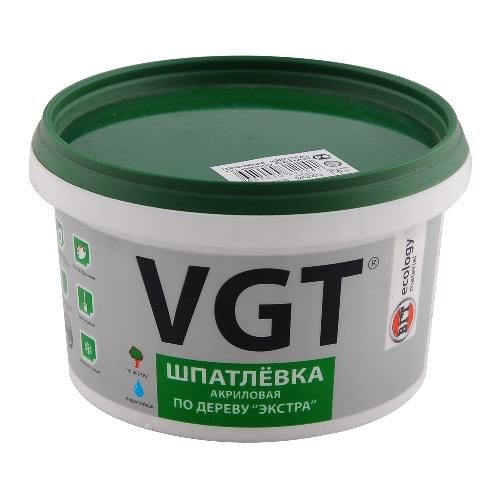Шпатлевка по дереву Экстра, 0,4 кг, лиственица ВГТ (VGT)