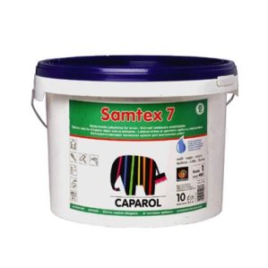 Краска латексная Capamix Samtex 7 Elf, База 1, 10 л, белый Caparol (Капарол)