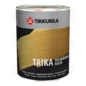 Краска перламутровая Taika (Тайка) КМ, 0.9 л., золото Tikkurila (Тиккурила)